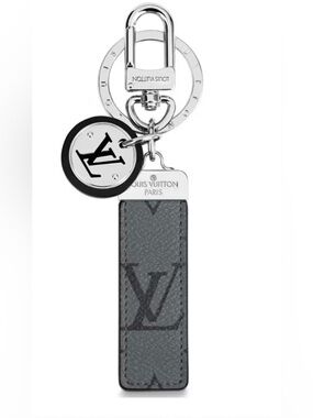 Louis Vuitton Neo Club Bag Charm and Key Holder - Monogram Eclipse Reverse Gray